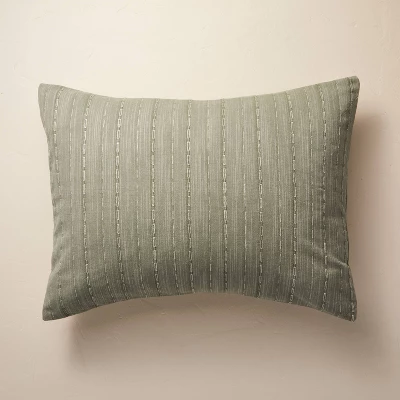 3pc Washed Loop Stripe Comforter Bedding Set - Hearth & Hand™ With Magnolia 3 3pc Washed Loop Stripe Comforter Bedding Set - Hearth & Hand™ With Magnolia - Image 3