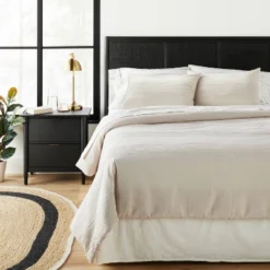 Slub Center Stripe Comforter Set - Hearth & Hand™ With Magnolia 5 Slub Center Stripe Comforter Set - Hearth & Hand™ With Magnolia -Cozy Living Hub GUEST f2667ca1 8c6b 4952 ac47 8de55103570d