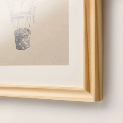 11"x14" Hot Air Balloon Sketch Framed Wall Art (Set Of 3) - Hearth & Hand™ With Magnolia 2 11"x14" Hot Air Balloon Sketch Framed Wall Art (Set Of 3) - Hearth & Hand™ With Magnolia - Image 2