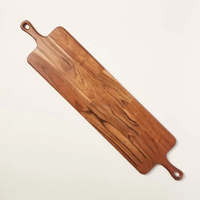 40"x9" Wooden Paddle Serving Board With Handles - Hearth & Hand™ With Magnolia 3 40"x9" Wooden Paddle Serving Board With Handles - Hearth & Hand™ With Magnolia - Image 3