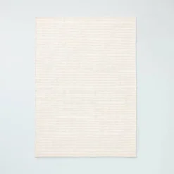 Textured Stripe Indoor/Outdoor Woven Area Rug Beige/Cream - Hearth & Hand™ With Magnolia 9 Textured Stripe Indoor/Outdoor Woven Area Rug Beige/Cream - Hearth & Hand™ With Magnolia -Cozy Living Hub GUEST fdd2c944 51c5 43cb 8c8f 98ca6c9891e7